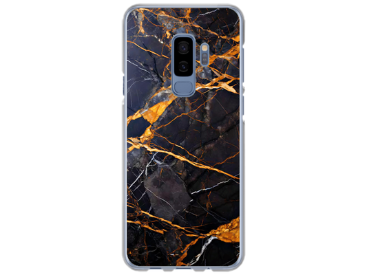 Husa Silicon HQCover compatibila cu Samsung Galaxy S9 Plus, model Marble v1, rezistenta la socuri si zgarieturi, SP1M00035