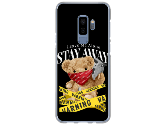 Husa Silicon HQCover compatibila cu Samsung Galaxy S9 Plus, model Urs Cool v3, rezistenta la socuri si zgarieturi, SP1M00036