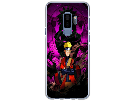 Husa Silicon HQCover compatibila cu Samsung Galaxy S9 Plus, model Naruto v2, rezistenta la socuri si zgarieturi, SP1M00047