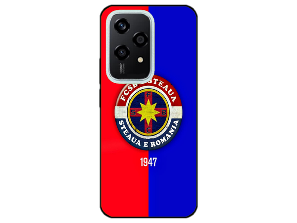 Husa Silicon HQCover compatibila cu Honor 200 Lite, model FCSB Steaua, rezistenta la socuri si zgarieturi, SP1M00003