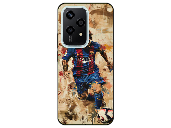 Husa Silicon HQCover compatibila cu Honor 200 Lite, model Messi v1, rezistenta la socuri si zgarieturi, SP1M00006