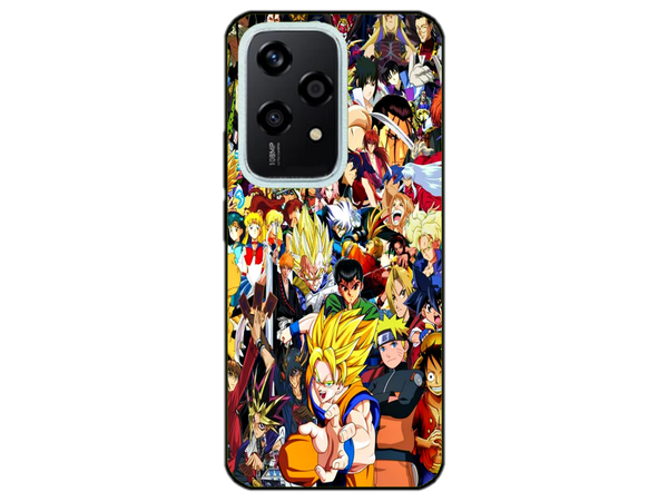 Husa Silicon HQCover compatibila cu Honor 200 Lite, model Anime v1, rezistenta la socuri si zgarieturi, SP1M00013