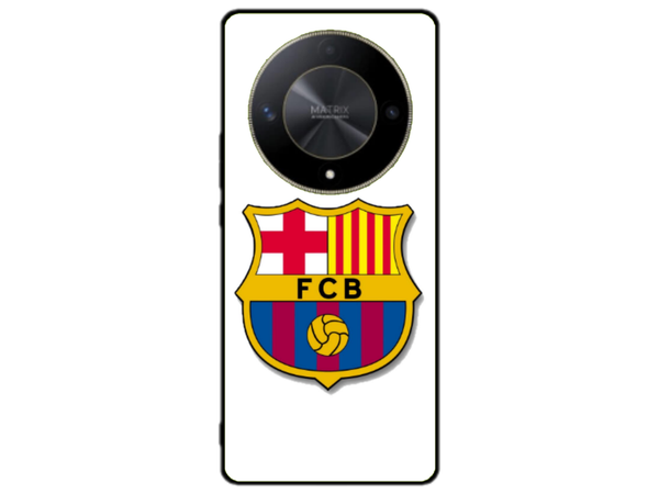 Husa Silicon HQCover compatibila cu Honor Magic6 Lite, model Fotbal FCB, rezistenta la socuri si zgarieturi, SP1M00001