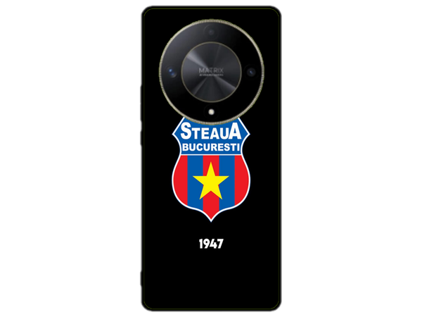 Husa Silicon HQCover compatibila cu Honor Magic6 Lite, model Steaua Bucuresti, rezistenta la socuri si zgarieturi, SP1M00004