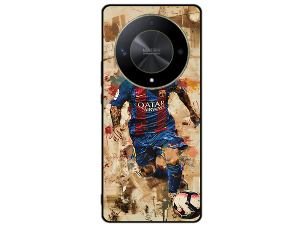 Husa Silicon HQCover compatibila cu Honor Magic6 Lite, model Messi v1, rezistenta la socuri si zgarieturi, SP1M00006