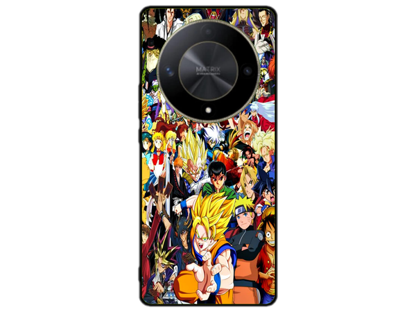 Husa Silicon HQCover compatibila cu Honor Magic6 Lite, model Anime v1, rezistenta la socuri si zgarieturi, SP1M00013