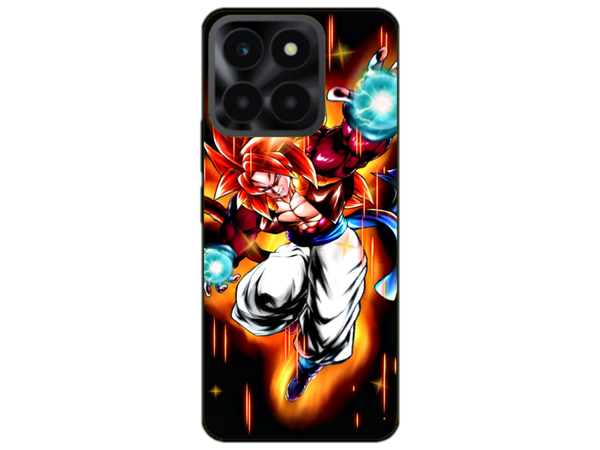 Husa Silicon HQCover compatibila cu Honor x6a, model Dragon Ball Z v1, rezistenta la socuri si zgarieturi, SP1M00017