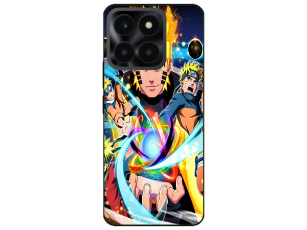 Husa Silicon HQCover compatibila cu Honor x6a, model Naruto v1, rezistenta la socuri si zgarieturi, SP1M00020