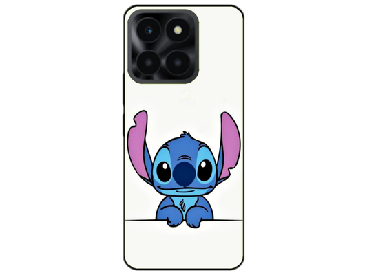 Husa Silicon HQCover compatibila cu Honor x6a, model Stitch v7, rezistenta la socuri si zgarieturi, SP1M00022
