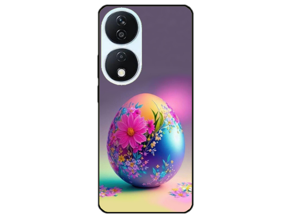 Husa Silicon HQCover compatibila cu Honor x7b, model Easter Egg, rezistenta la socuri si zgarieturi, SP1M00002