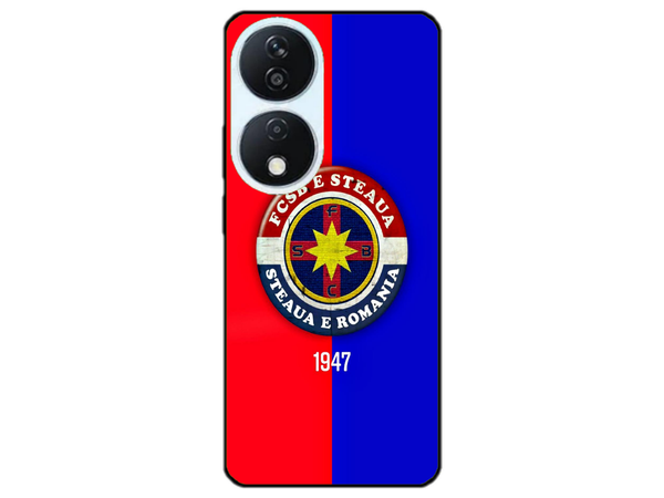 Husa Silicon HQCover compatibila cu Honor x7b, model FCSB Steaua, rezistenta la socuri si zgarieturi, SP1M00003