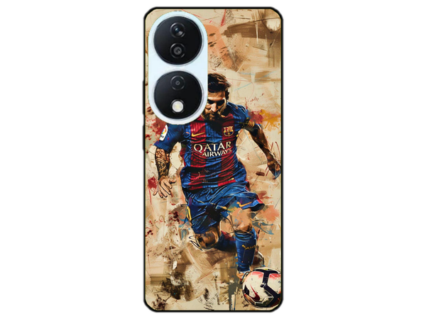 Husa Silicon HQCover compatibila cu Honor x7b, model Messi v1, rezistenta la socuri si zgarieturi, SP1M00006