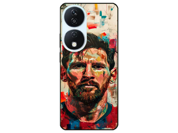 Husa Silicon HQCover compatibila cu Honor x7b, model Messi v2, rezistenta la socuri si zgarieturi, SP1M00007