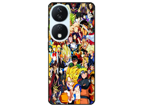 Husa Silicon HQCover compatibila cu Honor x7b, model Anime v1, rezistenta la socuri si zgarieturi, SP1M00013