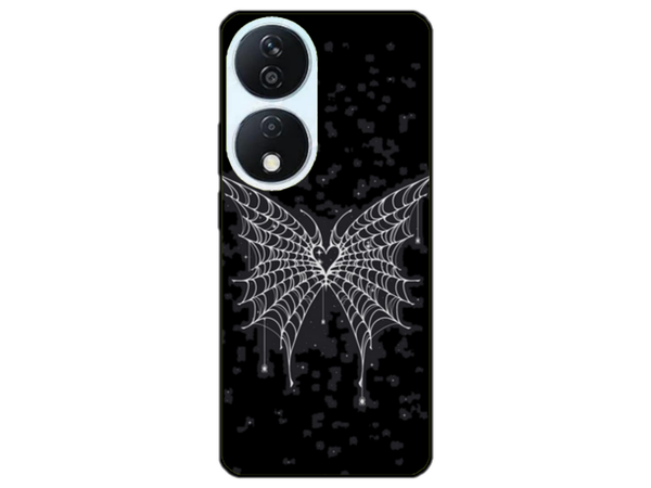 Husa Silicon HQCover compatibila cu Honor x7b, model Butterfly, rezistenta la socuri si zgarieturi, SP1M00038