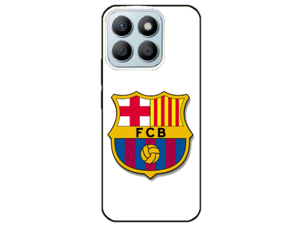 Husa Silicon HQCover compatibila cu Honor x8b, model Fotbal FCB, rezistenta la socuri si zgarieturi, SP1M00001