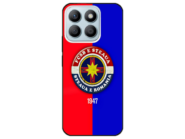 Husa Silicon HQCover compatibila cu Honor x8b, model FCSB Steaua, rezistenta la socuri si zgarieturi, SP1M00003