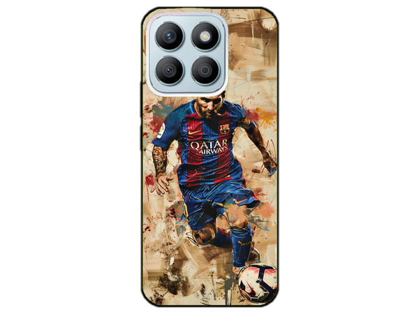 Husa Silicon HQCover compatibila cu Honor x8b, model Messi v1, rezistenta la socuri si zgarieturi, SP1M00006