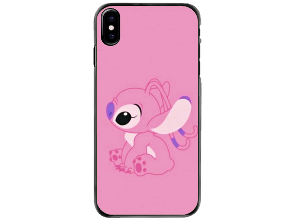 Husa Silicon HQCover compatibila cu Apple iPhone X, model Stich v1, rezistenta la socuri si zgarieturi, SP1M00010