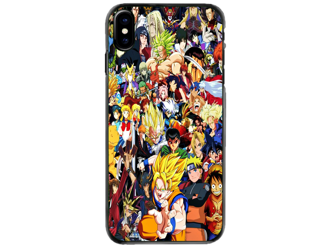 Husa Silicon HQCover compatibila cu Apple iPhone XS, model Anime v1, rezistenta la socuri si zgarieturi, SP1M00013