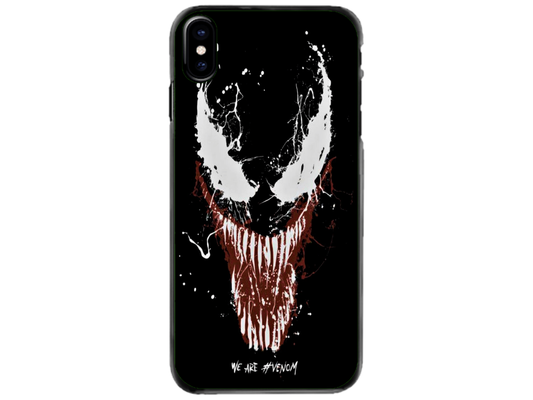 Husa Silicon HQCover compatibila cu Apple iPhone XS, model Venom v1, rezistenta la socuri si zgarieturi, SP1M00024