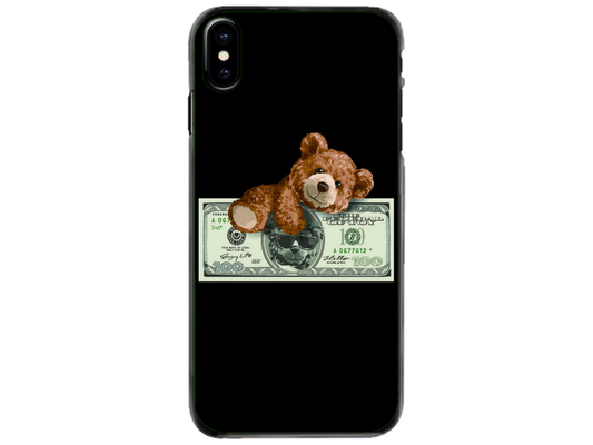 Husa Silicon HQCover compatibila cu Apple iPhone XS, model Urs Cool v2, rezistenta la socuri si zgarieturi, SP1M00034