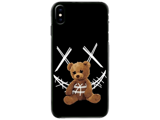 Husa Silicon HQCover compatibila cu Apple iPhone XS, model Urs Cool v4, rezistenta la socuri si zgarieturi, SP1M00037