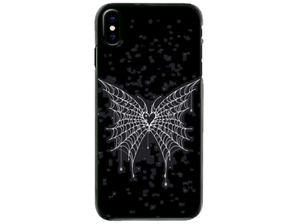 Husa Silicon HQCover compatibila cu Apple iPhone XS Max, model Butterfly, rezistenta la socuri si zgarieturi, SP1M00038