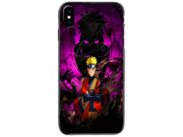 Husa Silicon HQCover compatibila cu Apple iPhone X, model Naruto v2, rezistenta la socuri si zgarieturi, SP1M00047