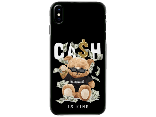 Husa Silicon HQCover compatibila cu Apple iPhone XS, model Urs Cool V5, rezistenta la socuri si zgarieturi, SP1M00050