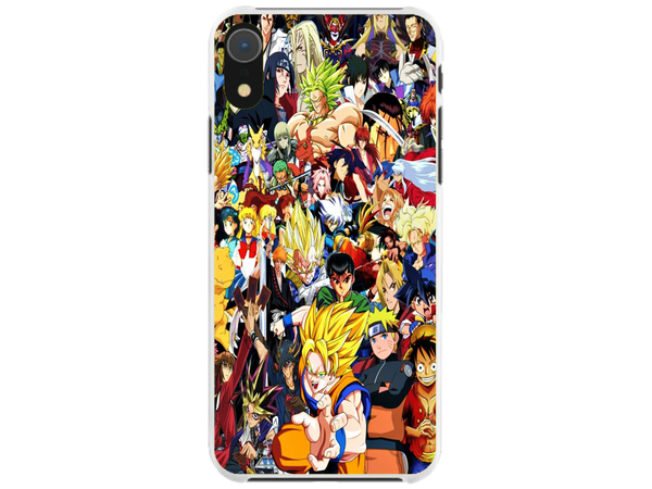 Husa Silicon HQCover compatibila cu Apple iPhone XR, model Anime v1, rezistenta la socuri si zgarieturi, SP1M00013