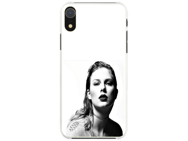 Husa Silicon HQCover compatibila cu Apple iPhone XR, model Taylor Swift v1, rezistenta la socuri si zgarieturi, SP1M00016