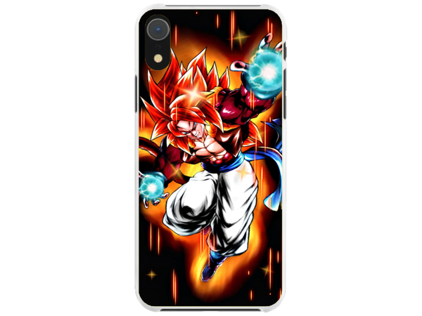 Husa Silicon HQCover compatibila cu Apple iPhone XR, model Dragon Ball Z v1, rezistenta la socuri si zgarieturi, SP1M00017