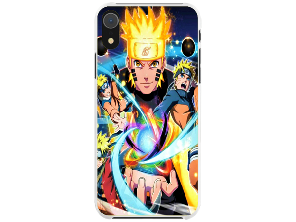 Husa Silicon HQCover compatibila cu Apple iPhone XR, model Naruto v1, rezistenta la socuri si zgarieturi, SP1M00020