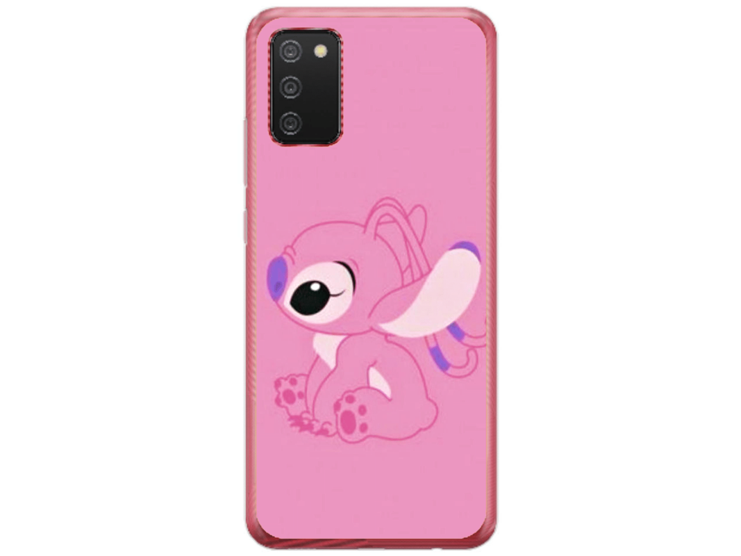 Husa Silicon HQCover compatibila cu Samsung Galaxy A03s, model Stich v1, rezistenta la socuri si zgarieturi, SP1M00010