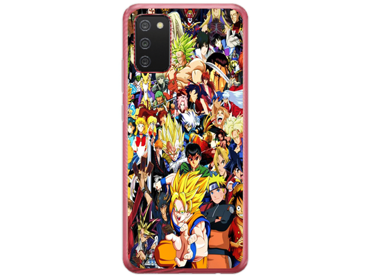 Husa Silicon HQCover compatibila cu Samsung Galaxy A02s, model Anime v1, rezistenta la socuri si zgarieturi, SP1M00013