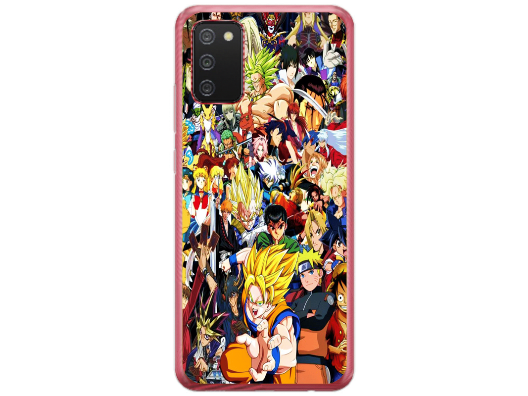 Husa Silicon HQCover compatibila cu Samsung Galaxy A03s, model Anime v1, rezistenta la socuri si zgarieturi, SP1M00013