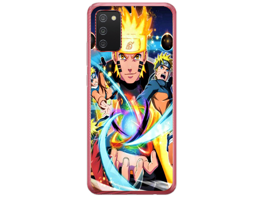 Husa Silicon HQCover compatibila cu Samsung Galaxy A03s, model Naruto v1, rezistenta la socuri si zgarieturi, SP1M00020
