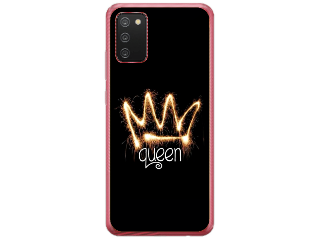 Husa Silicon HQCover compatibila cu Samsung Galaxy A03s, model Queen, rezistenta la socuri si zgarieturi, SP1M00025