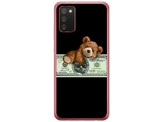 Husa Silicon HQCover compatibila cu Samsung Galaxy A03s, model Urs Cool v2, rezistenta la socuri si zgarieturi, SP1M00034