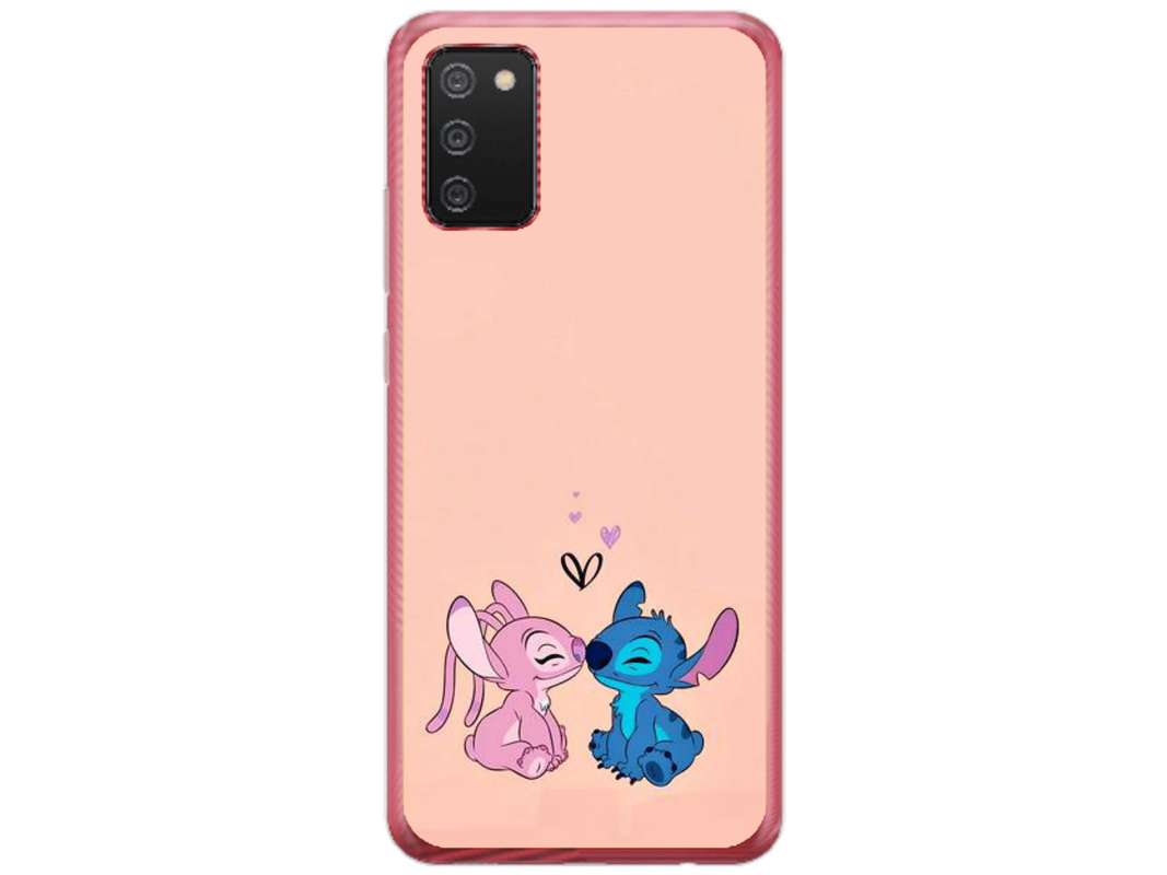 Husa Silicon HQCover compatibila cu Samsung Galaxy A03s, model Stitch v9, rezistenta la socuri si zgarieturi, SP1M00040