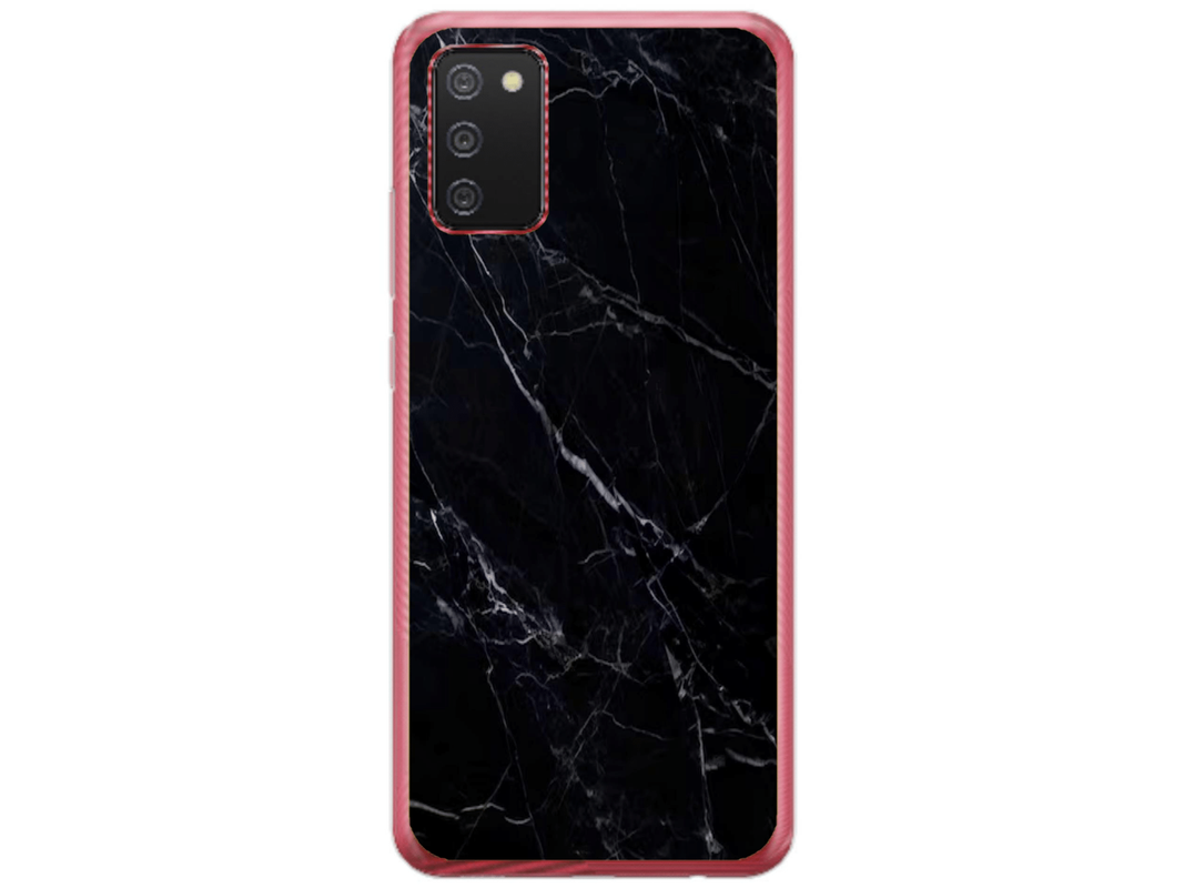 Husa Silicon HQCover compatibila cu Samsung Galaxy A03s, model Marble v2, rezistenta la socuri si zgarieturi, SP1M00041