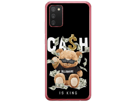 Husa Silicon HQCover compatibila cu Samsung Galaxy A03s, model Urs Cool V5, rezistenta la socuri si zgarieturi, SP1M00050