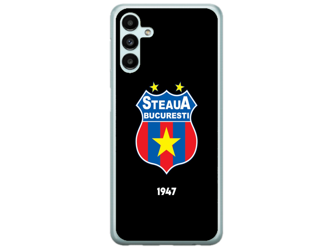 Husa Silicon HQCover compatibila cu Samsung Galaxy A54 4G, model Steaua Bucuresti, rezistenta la socuri si zgarieturi, SP1M00004