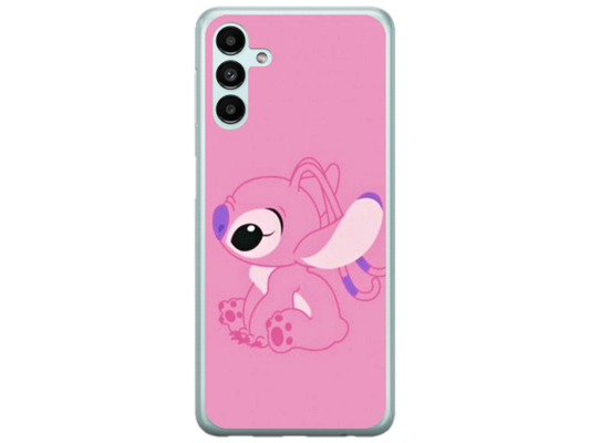 Husa Silicon HQCover compatibila cu Samsung Galaxy A55 4G, model Stich v1, rezistenta la socuri si zgarieturi, SP1M00010