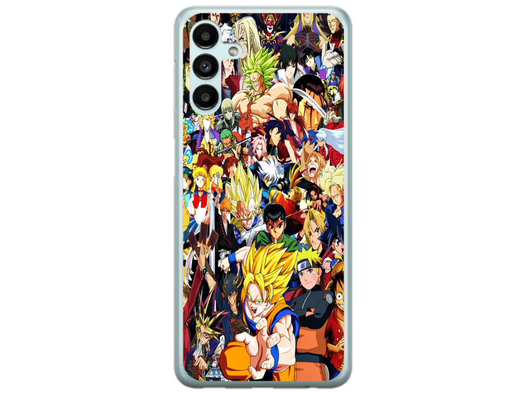Husa Silicon HQCover compatibila cu Samsung Galaxy A24, model Anime v1, rezistenta la socuri si zgarieturi, SP1M00013