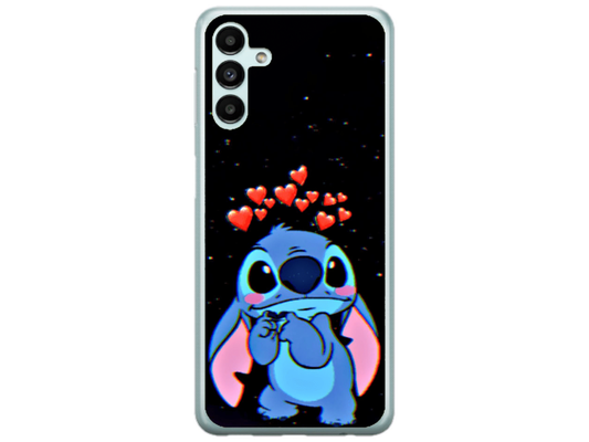 Husa Silicon HQCover compatibila cu Samsung Galaxy A55 4G, model Stitch v3, rezistenta la socuri si zgarieturi, SP1M00014