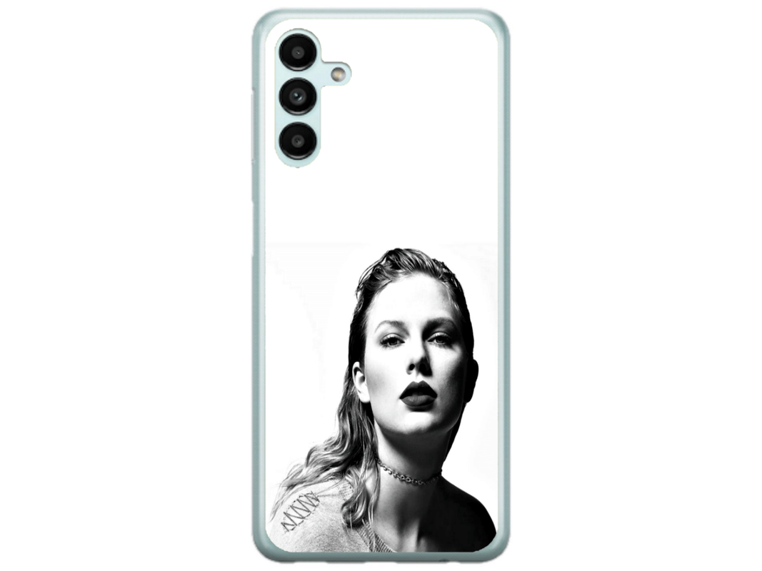 Husa Silicon HQCover compatibila cu Samsung Galaxy A14 4G, model Taylor Swift v1, rezistenta la socuri si zgarieturi, SP1M00016