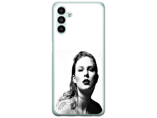 Husa Silicon HQCover compatibila cu Samsung Galaxy A14 4G, model Taylor Swift v1, rezistenta la socuri si zgarieturi, SP1M00016