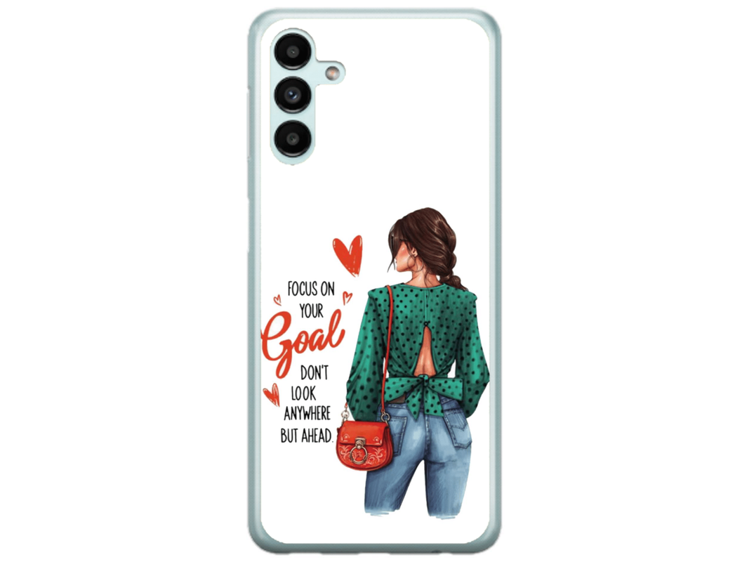Husa Silicon HQCover compatibila cu Samsung Galaxy A55 5G, model Look Ahead, rezistenta la socuri si zgarieturi, SP1M00032